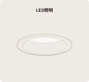 LED照明のイラスト