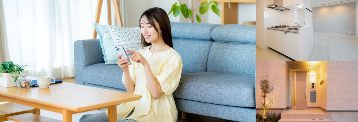 女性入居者のイメージ