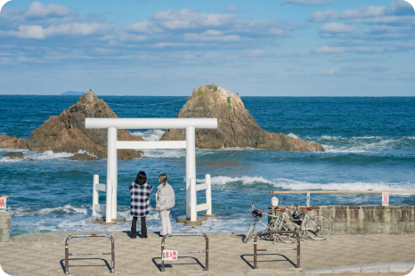 福岡県糸島市 桜井二見ヶ浦のイメージ