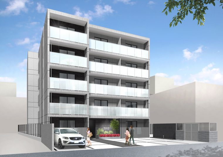 完成間近！箱崎宮近くのRCマンション