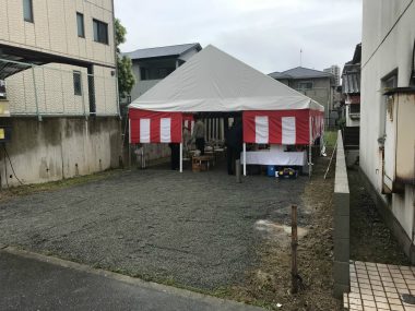 福岡物件の地鎮祭