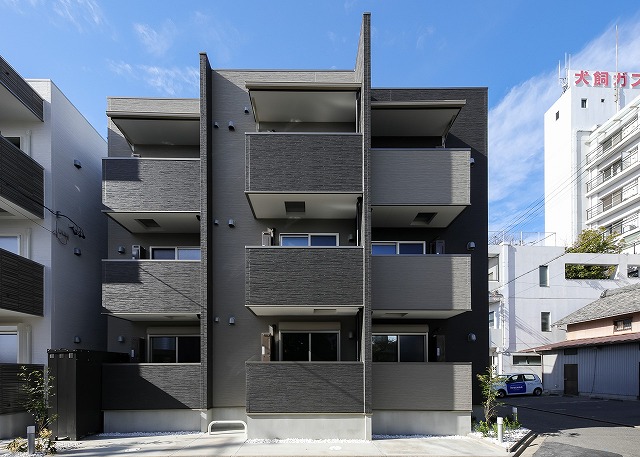 木造アパート竣工