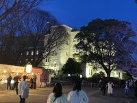 もうすぐ桜の鶴舞公園（つるまこうえん）