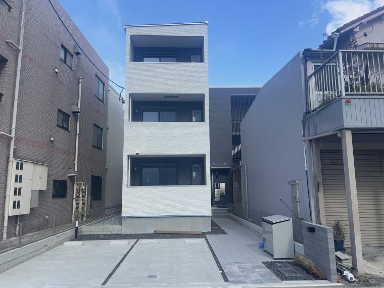 新築木造アパートがもうすぐ完成します！